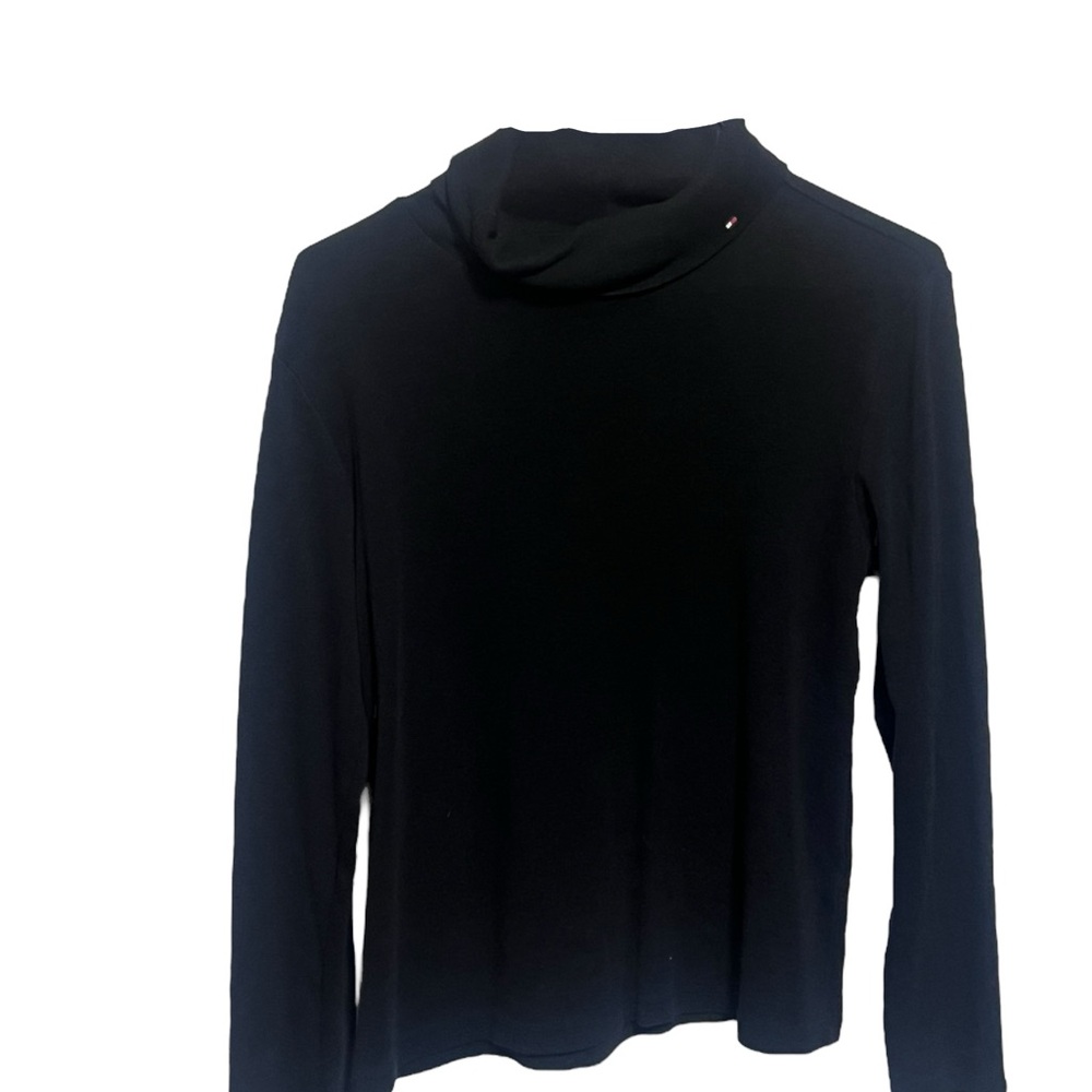 Tommy Hilfiger Black Turtleneck Top